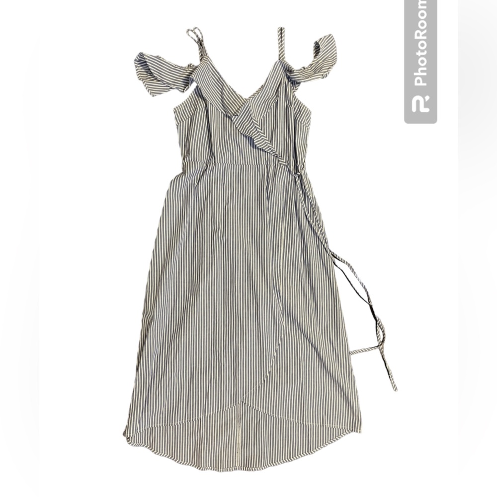 BP by Nordstrom Beachy Striped Midi Dress
